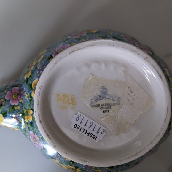 James Sadler Sophie Chintz Petite Fleur Full Size Teapot - Picture 8 of 8